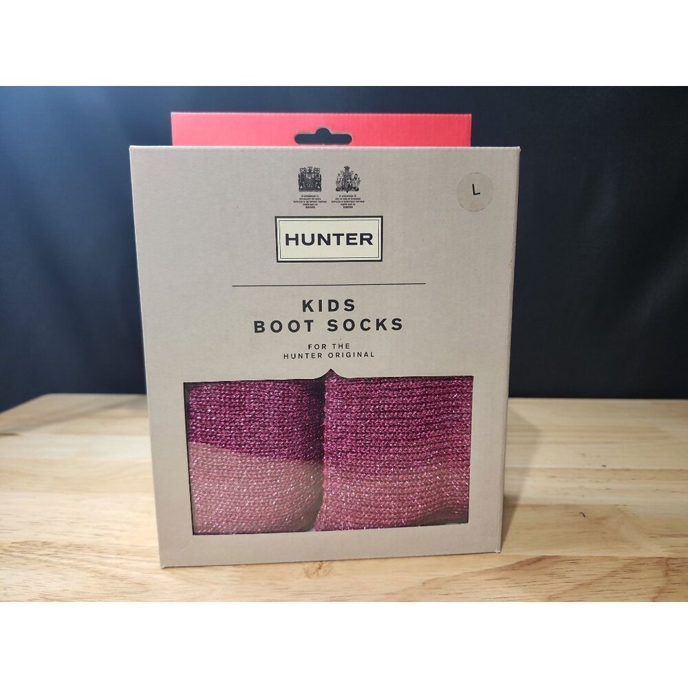 Hunter Boot Kids Socks for Original size L